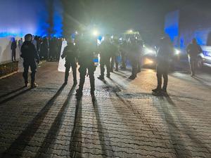 policyjna drużyna oddziałów prewencji